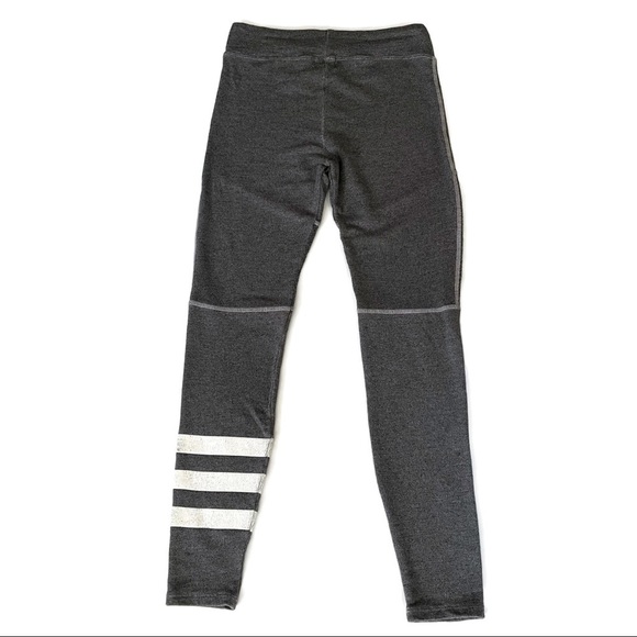Sundry Mesh Yoga Leggings 2 Striped Leg Stretchy - Picture 3 of 9